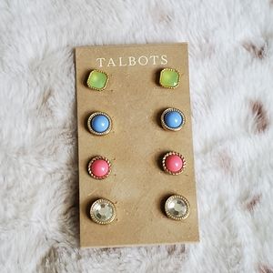 Talbots 4 pack of earrings